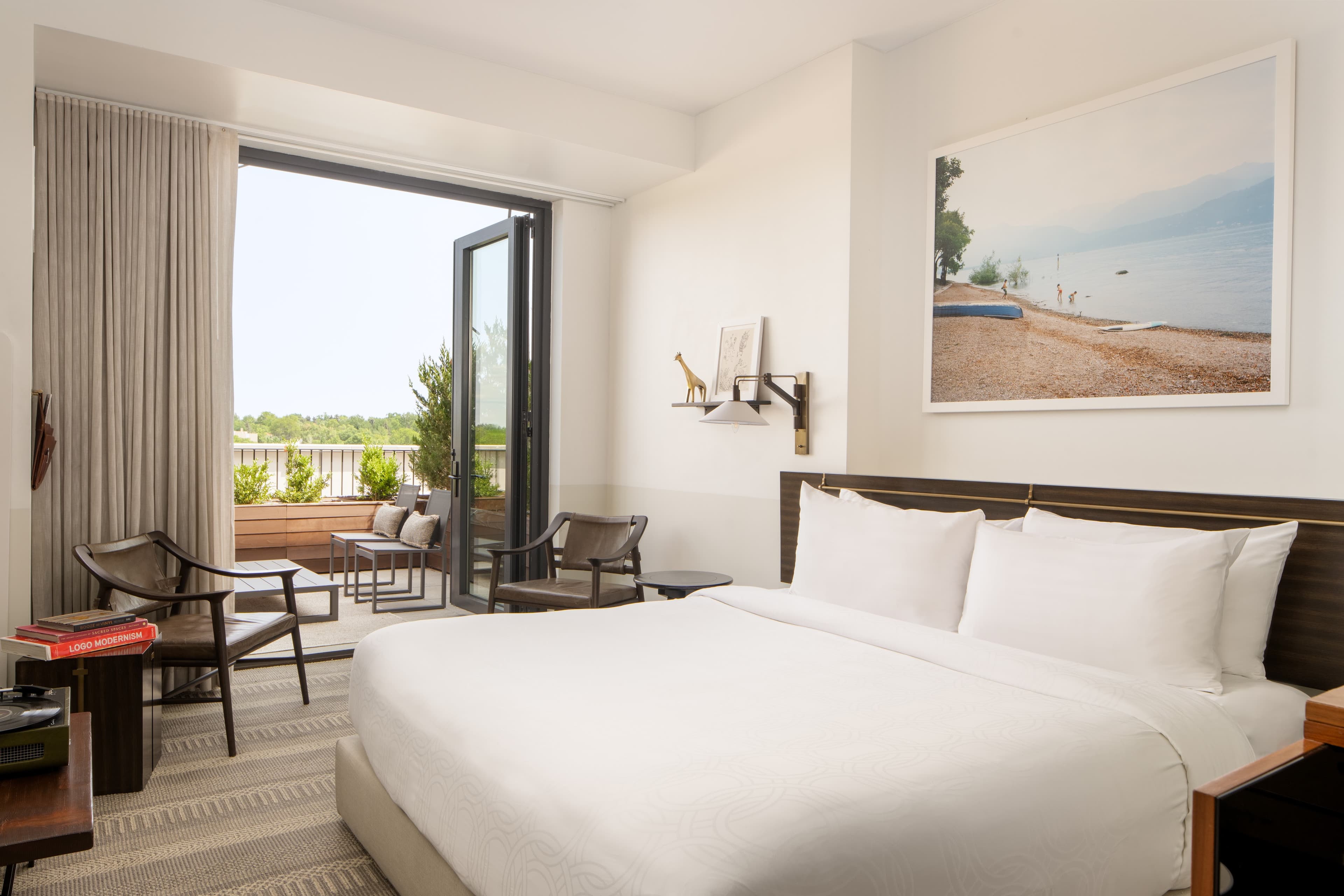 Fireplace Terrace Room