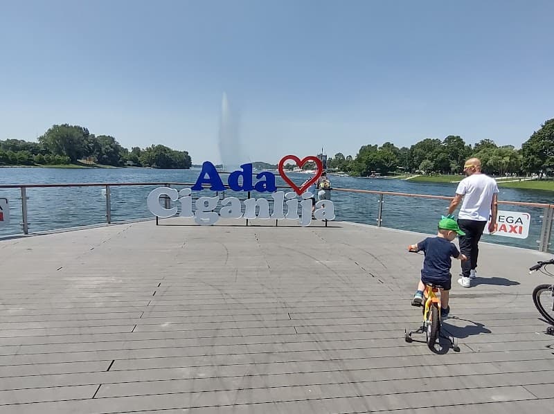 Ada Ciganlija Lake Walk