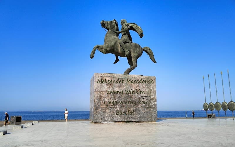 Alexander the Great Statue & Green Waterfront Park