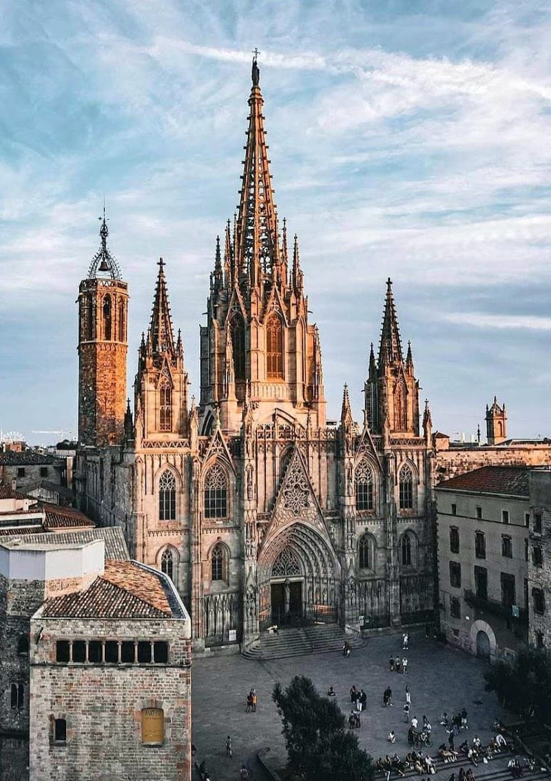 Barcelona Cathedral and Gothic Quarter