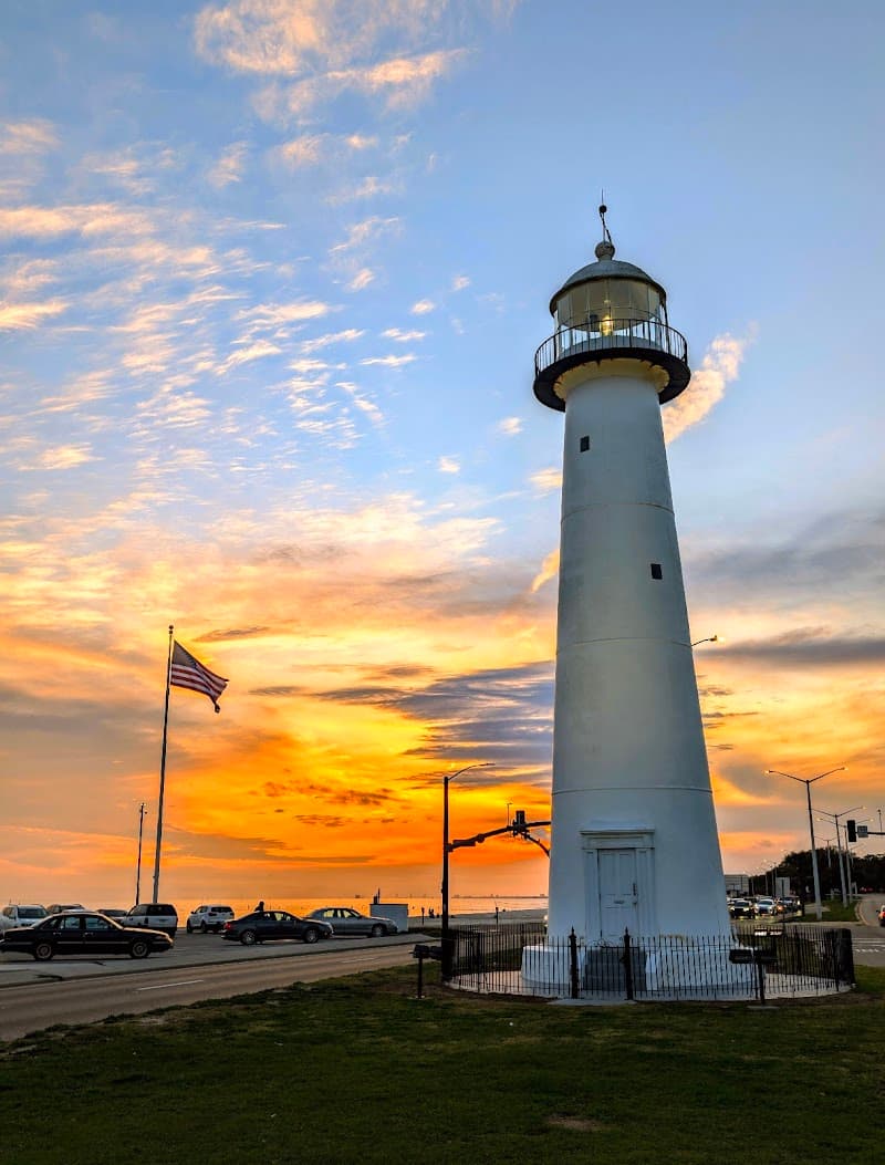 Biloxi Lighthouse & Biloxi Beachfront Walk