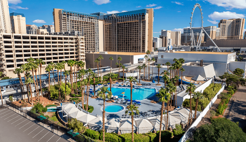 Blu Pool at Horseshoe Las Vegas