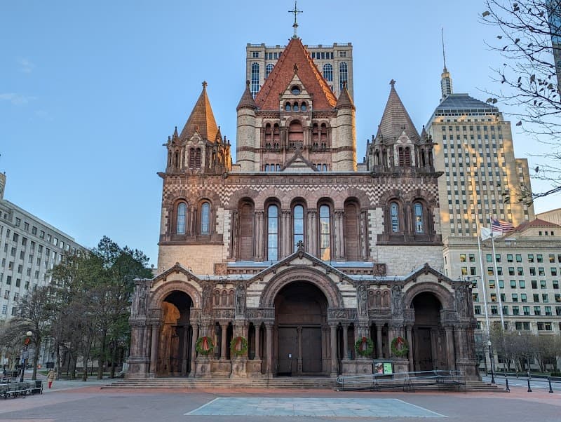 Boston Public Garden & Trinity Church