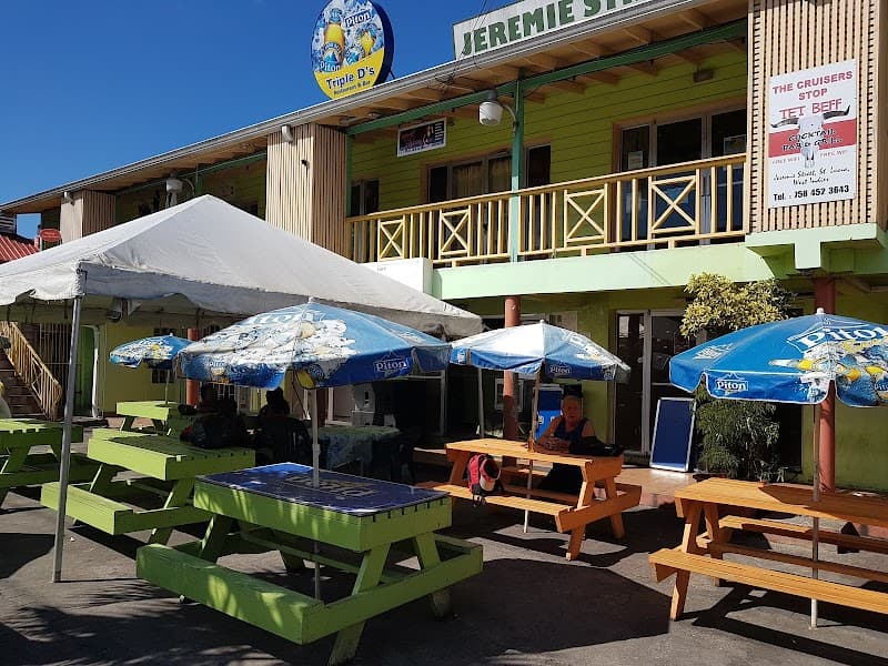 Castries Market Snack Stalls