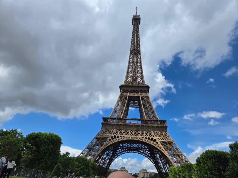 Champ de Mars & Eiffel Tower View