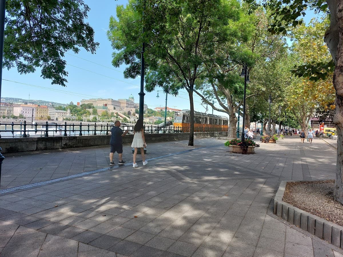 Danube Promenade & Chain Bridge