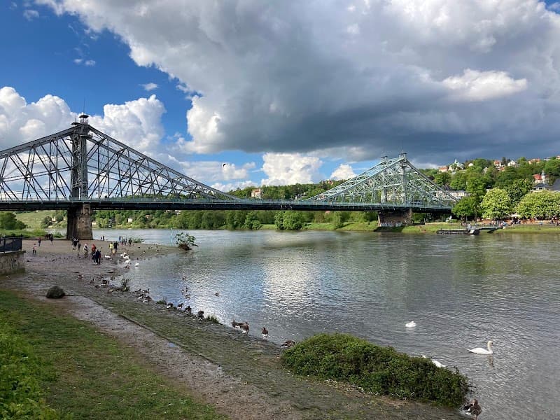 Elbe Riverside Walk: Loschwitz to Blasewitz via Blue Wonder