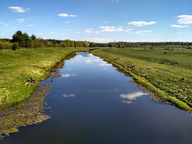 Evening Walk by Svislach River