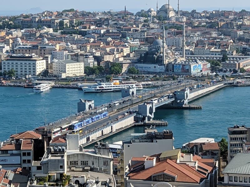 Galata Bridge and Eminönü Waterfront