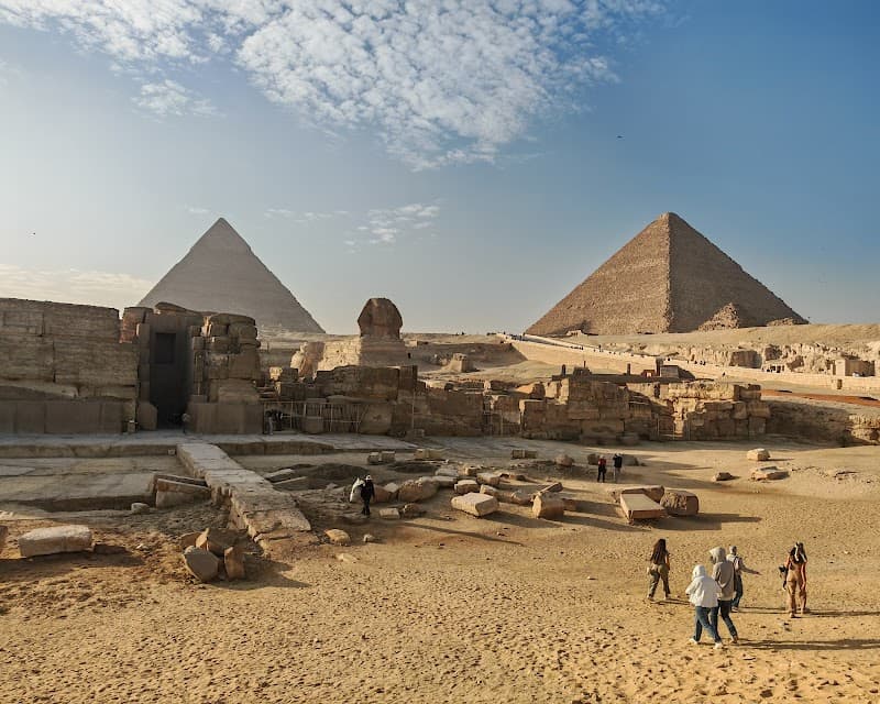 Giza Plateau Main Pyramids & Sphinx