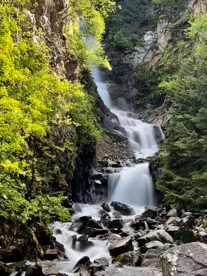 Gold Rush Cemetery & Lower Reid Falls