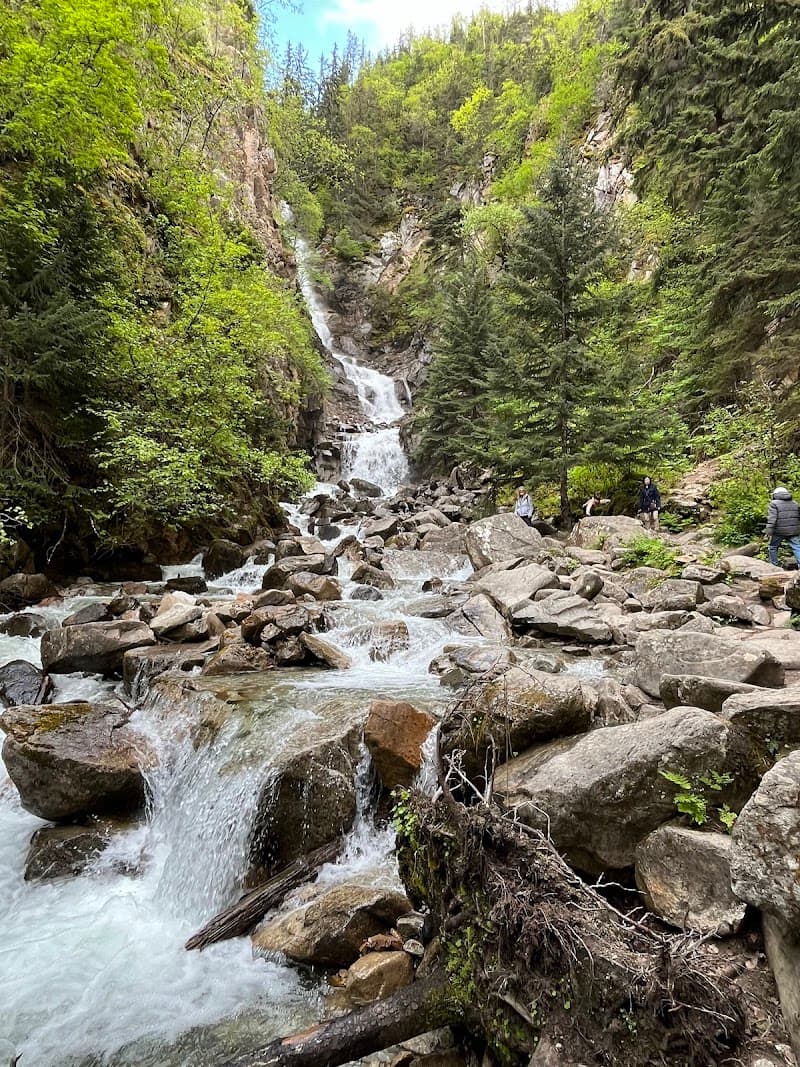 Gold Rush Cemetery and Reid Falls