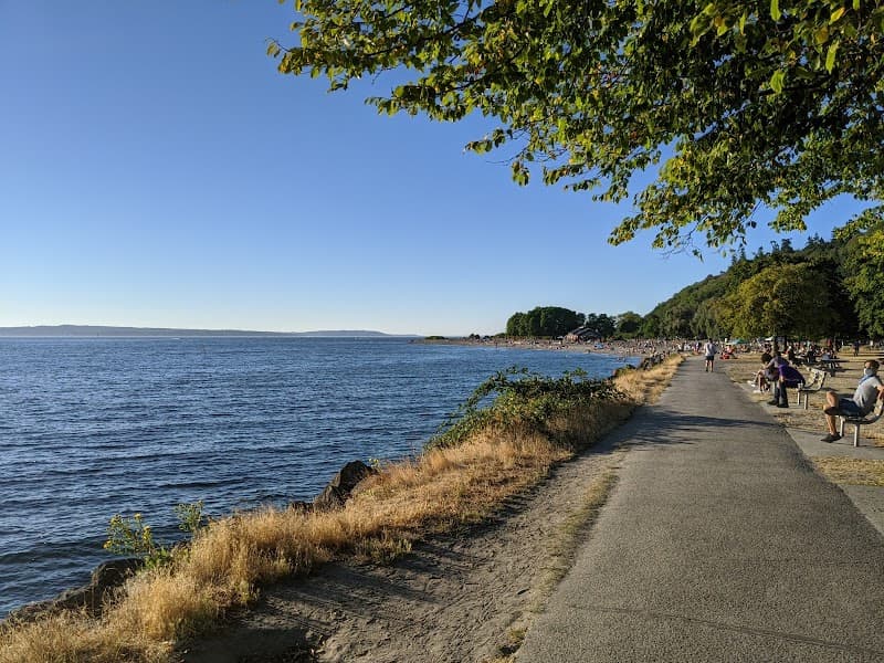 Golden Gardens Park Beach