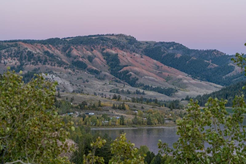 Gros Ventre River & Slide Lake Overlooks