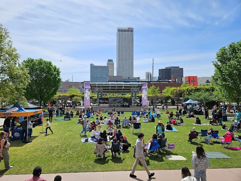 Guthrie Green & Tulsa Arts District Evening Walk