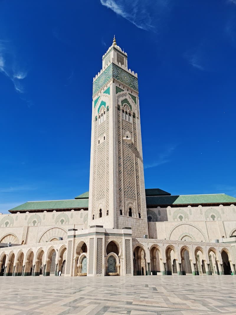 Hassan II Mosque Sunset Viewpoint (Outside Only)