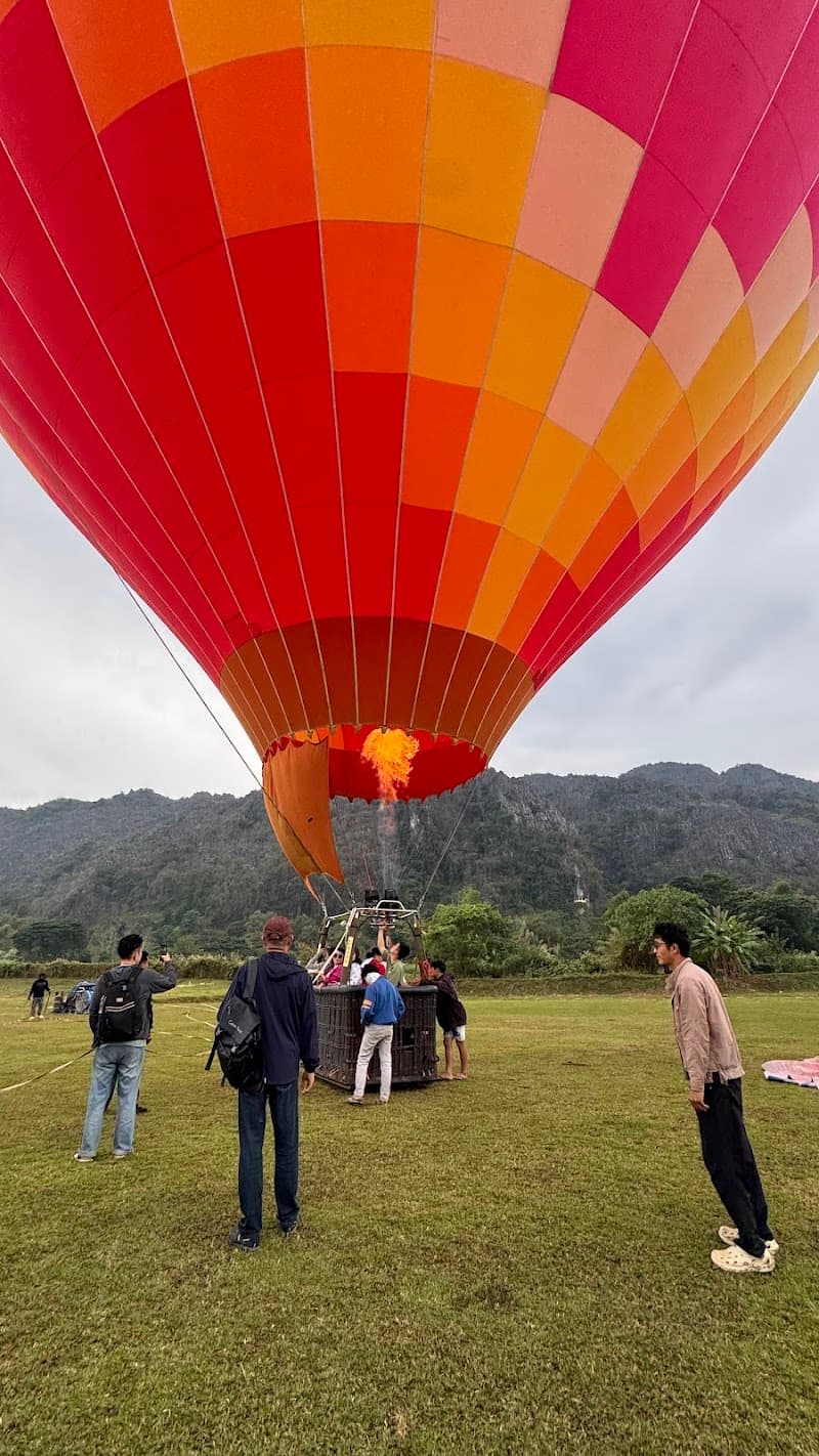 Hot Air Balloon Flight Over Vang Vieng
