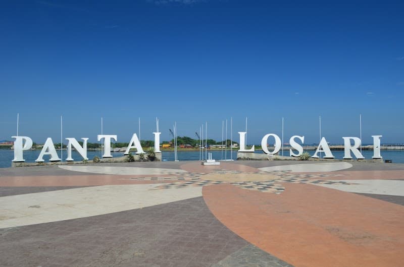 Losari Beach Sunset Promenade