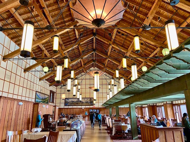 Many Glacier Hotel Ptarmigan Dining Room (Breakfast)