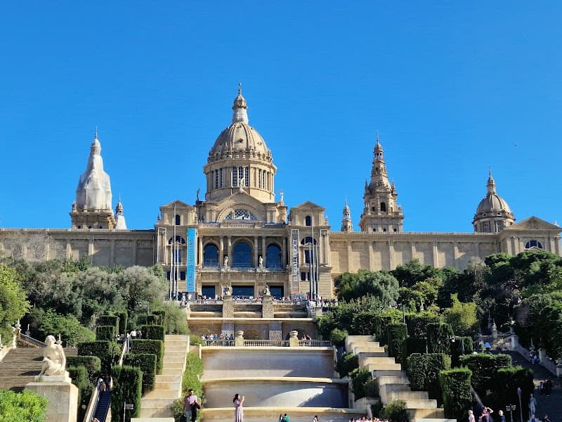 Montjuïc and Museu Nacional d'Art de Catalunya