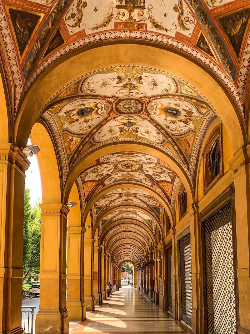 Night Photography Under the Porticoes