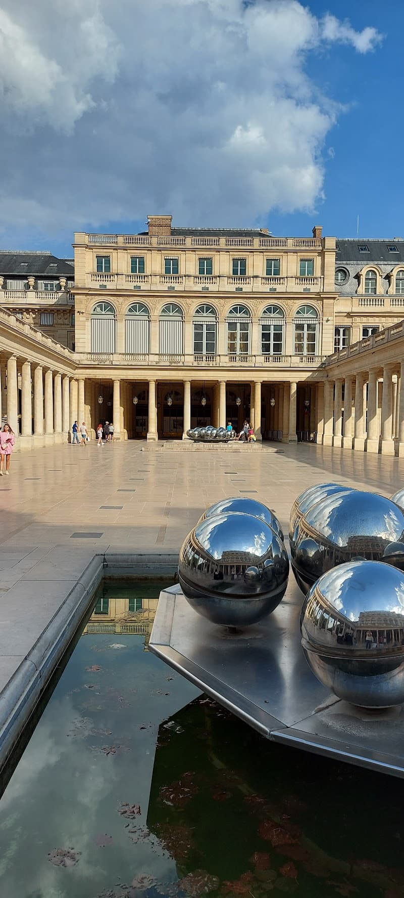 Palais Royal Gardens and passages nearby