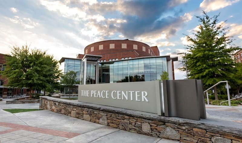 Peace Center Plaza & RiverPlace Evening