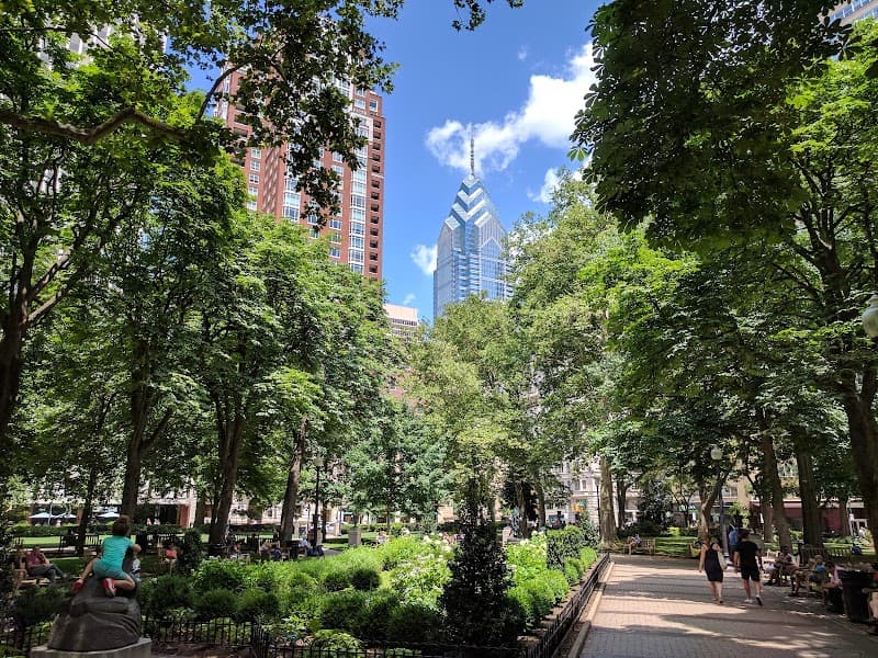 Rittenhouse Square Park Evening Stroll