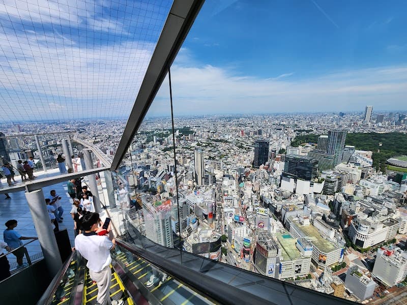 Shibuya Scramble Crossing and Shibuya Sky