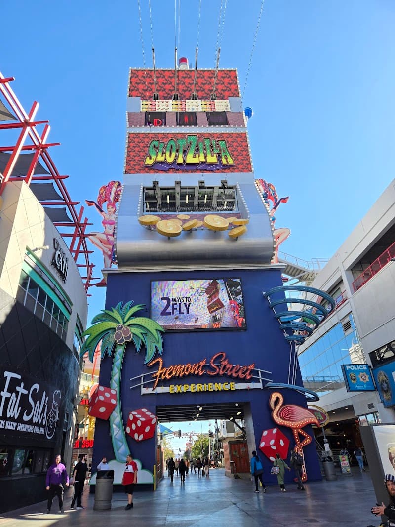 SlotZilla Zipline (Fremont Street Experience)