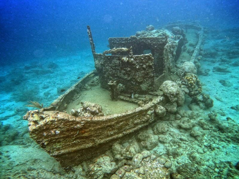 Snorkeling at Tugboat Beach
