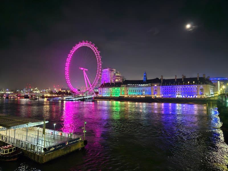 South Bank Walk & London Eye