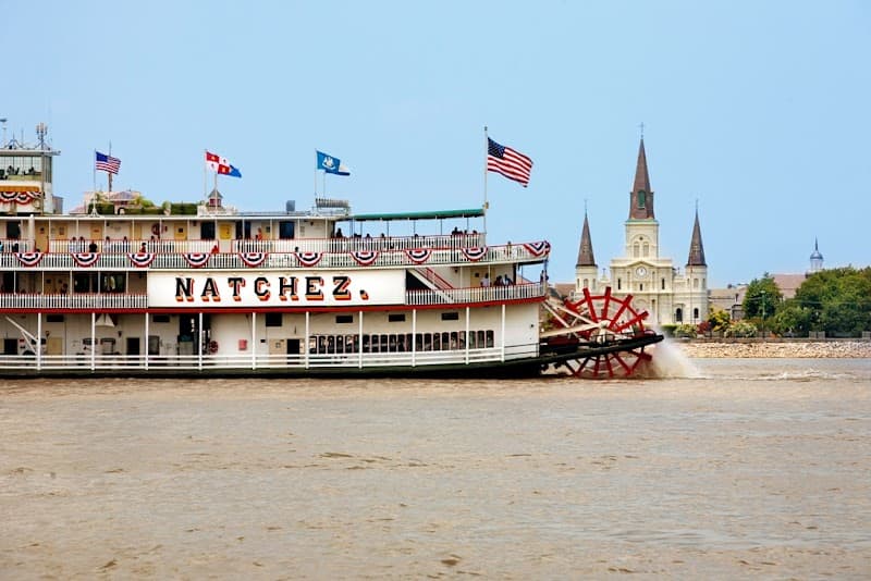 Steamboat Natchez or City of New Orleans Daytime Cruise