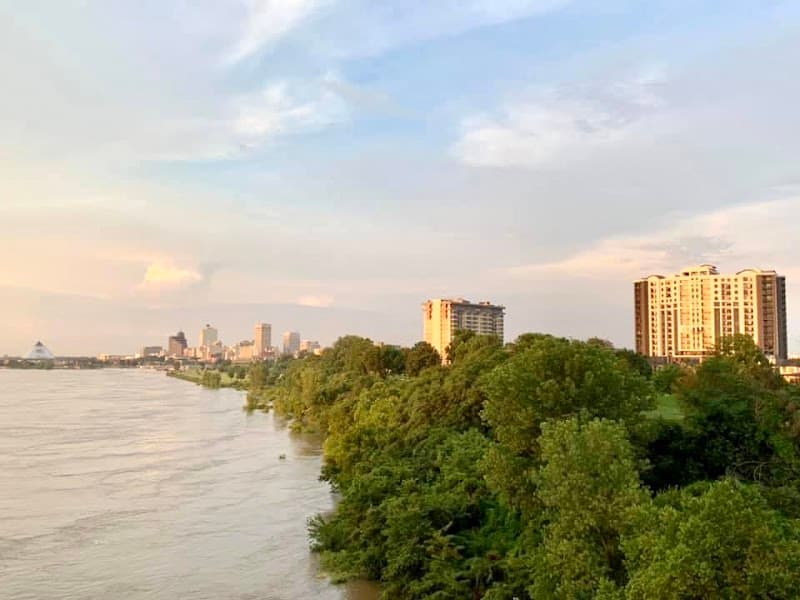 Sunset at Big River Crossing