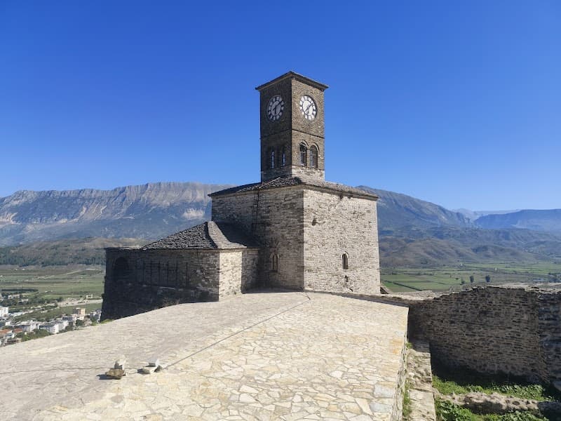 Sunset at Gjirokastër Castle Ramparts