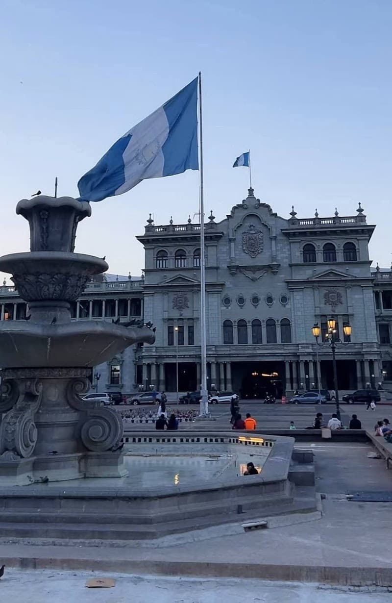 Sunset at Plaza de la Constitución (return visit)