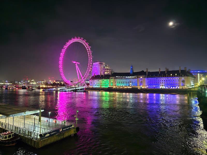 Thames Riverside Walk & London Eye