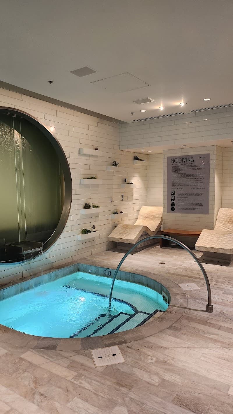 The Spa at Vdara (or ARIA Spa as backup)