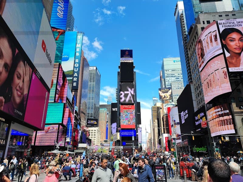 Times Square Evening Walk