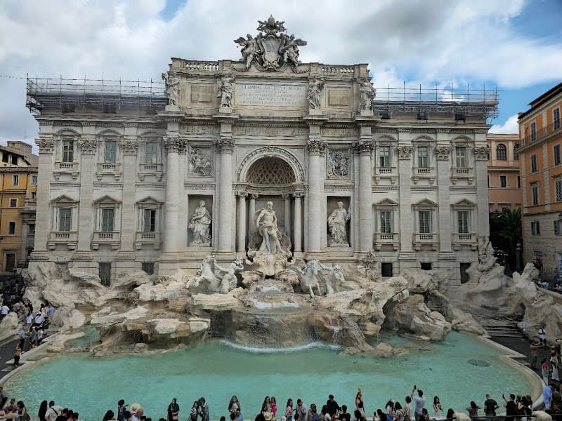 Trevi Fountain and Spanish Steps