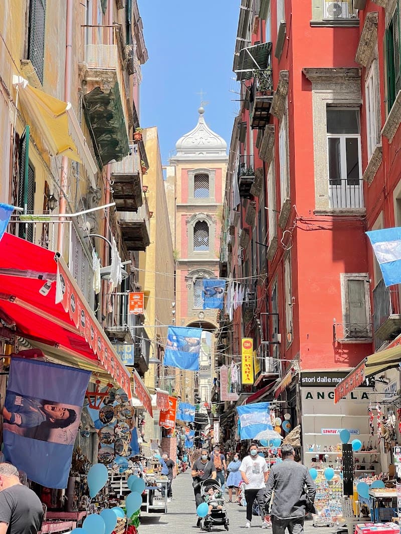 Via San Gregorio Armeno & Local Shopping